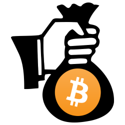 Zak geld met bitcoins